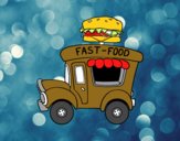 Food truck de hamburguesas