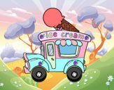 Food truck de helados