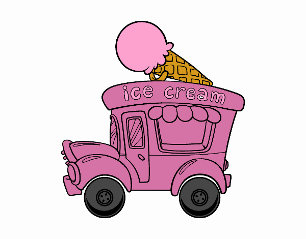 Food truck de helados