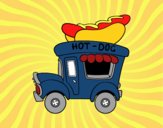 Food truck de perritos calientes