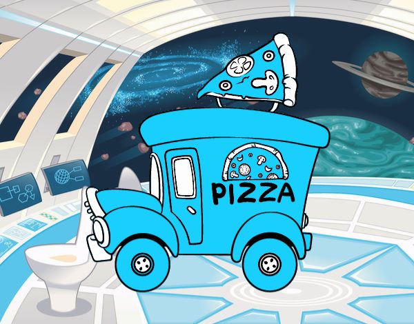 Food truck de pizza