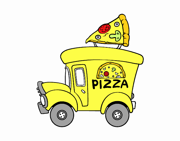 Food truck de pizza