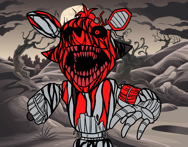 Foxy terrorífico de Five Nights at Freddy's