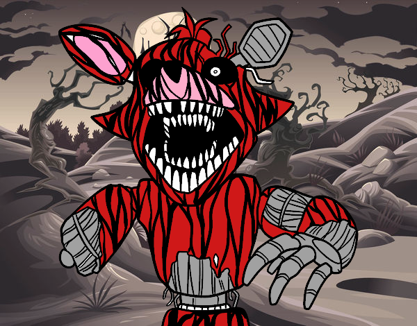 Foxy terrorífico de Five Nights at Freddy's