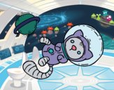 Gatito astronauta