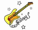 Guitarra y estrellas