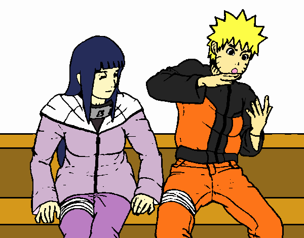 Hinata y Naruto