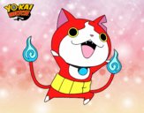 Dibujo Jibanyan de Yo-Kay Watch pintado por yivanian