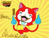 Jibanyan feliz