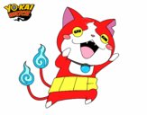 Dibujo Jibanyan super feliz pintado por yivanian