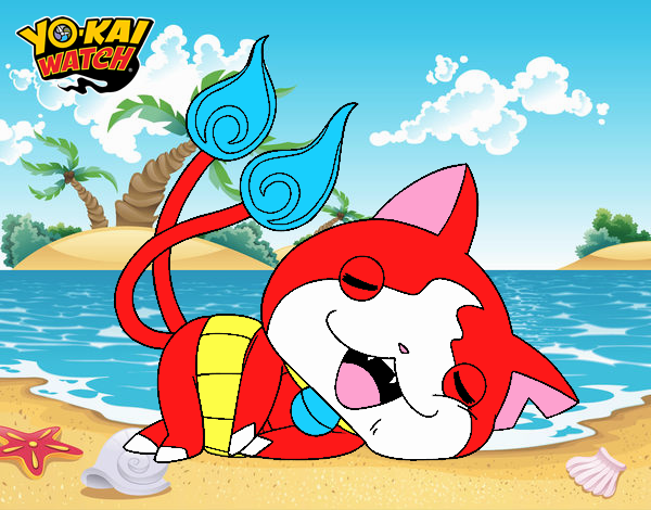 Jibanyan tumbado