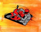 Dibujo Moto GP pintado por marcostano