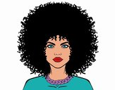 Dibujo Peinado afro pintado por VanneQueen