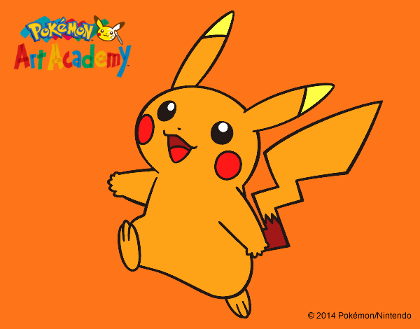 Pikachu en Pokémon Art Academy