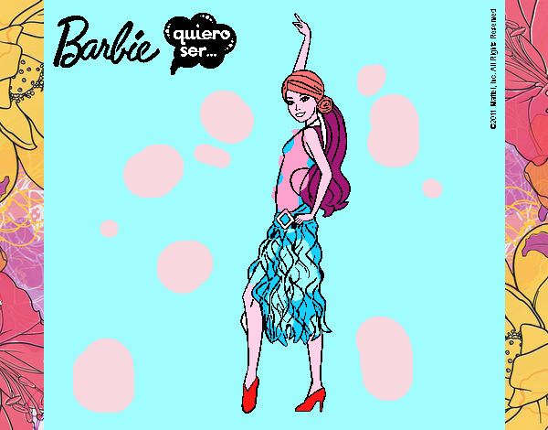 Barbie flamenca