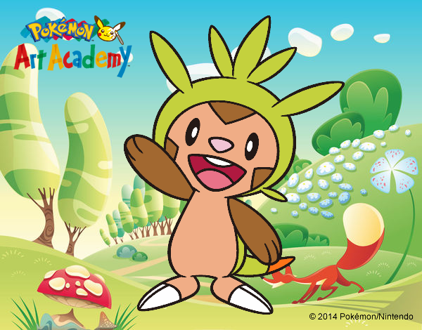 Chespin saludando