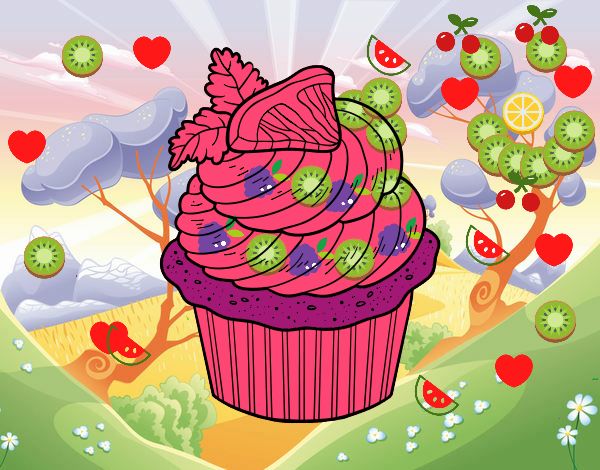 Cupcake de limón