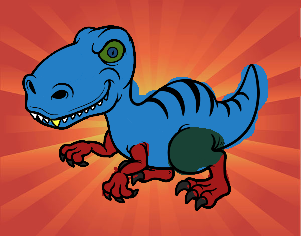 Dinosaurio velociraptor