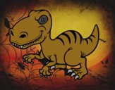 Dinosaurio velociraptor