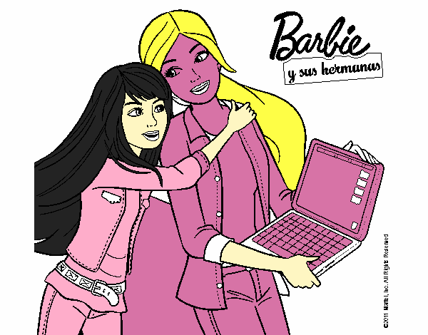 El nuevo portátil de Barbie