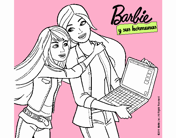 El nuevo portátil de Barbie