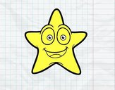 Estrella de mar sonriente