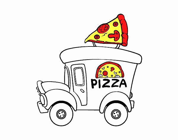 Food truck de pizza