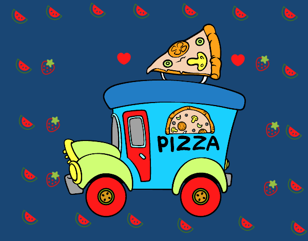 Food truck de pizza