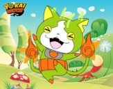 Jibanyan feliz