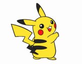 Pikachu de espaldas