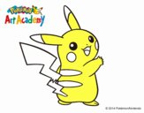 Pikachu de espaldas