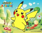 Pikachu en Pokémon Art Academy