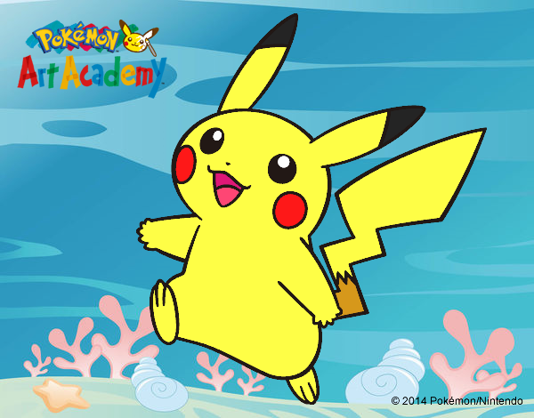 Pikachu en Pokémon Art Academy