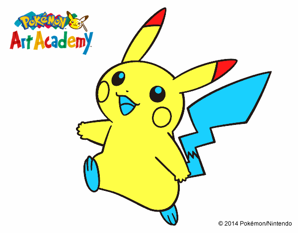 Pikachu en Pokémon Art Academy