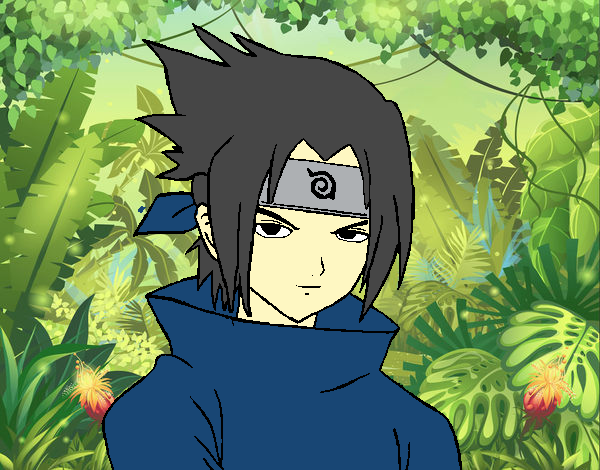 Sasuke enfadado