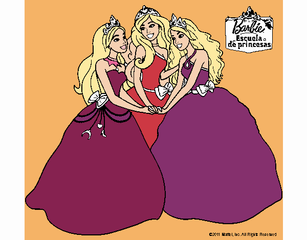 Barbie y sus amigas princesas