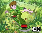 Ben 10 skateboard