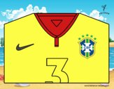 Camiseta del mundial de fútbol 2014 de Brasil