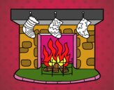 Chimenea de Navidad