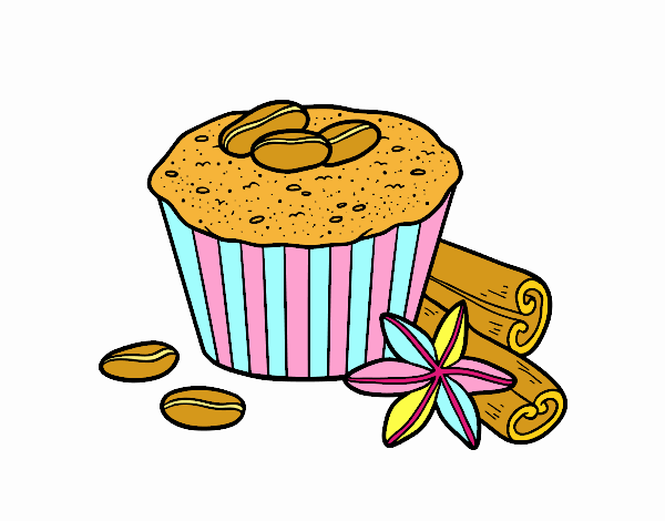 Cupcake de café