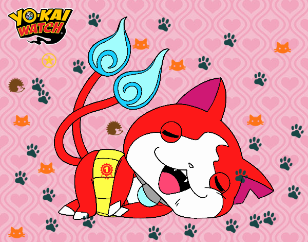 Jibanyan tumbado