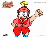 Nobita Holmes volando