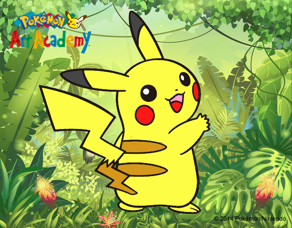 Dibujo de Pikachu de espaldas pintado por en Dibujos.net el día 31-07 ...