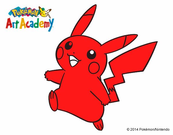 Pikachu en Pokémon Art Academy