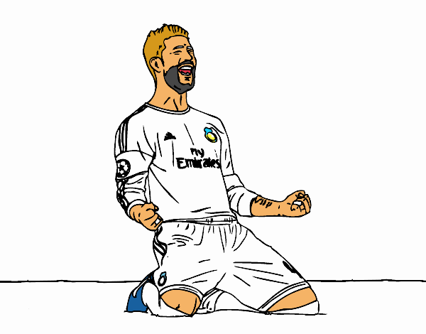 Sergio Ramos le mete al Napoles  para eliminarlos de la Uefa Champion League Y llebar al Madrid a Cuartos