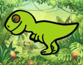 Tiranosaurio rex joven