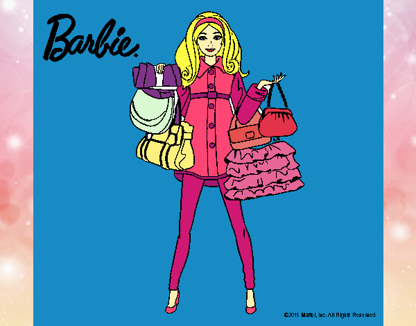 Barbie de compras