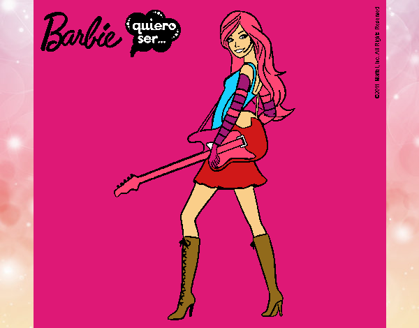 Barbie la rockera