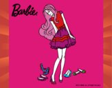 Barbie y su colección de zapatos