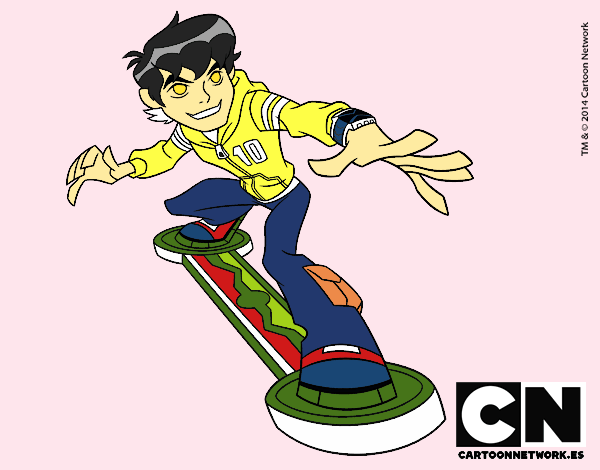 Ben 10 skateboard